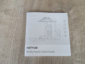 Anleitung der NETVUE Birdfy Wildkamera