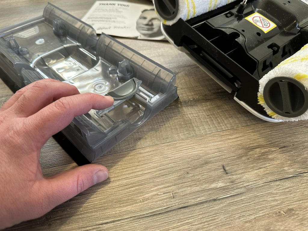 Aufsatz des Kärcher FC7 Cordless Extra Hartbodenreinigers
