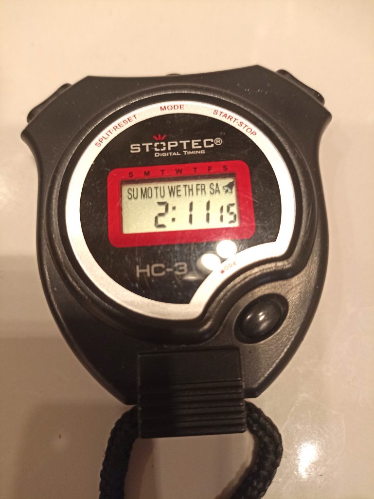Babyliss 5337PRE Haartrockner, Ergebnis im Schnellföhntest 2 Minuten 11 Sekunden