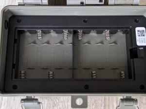 Batteriefach der GardePro A3S Wildkamera