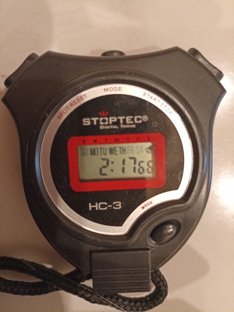 Beurer HC 50 Haartrockner, Ergebnis Schneelföhntest 2 Minuten 17 Sekunden