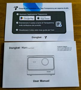 Dangbei Mars Beamer Bedienungsanleitungen