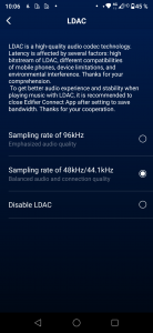Edifier QD35 Bluetooth-Lautsprecher LDAC Screenshot