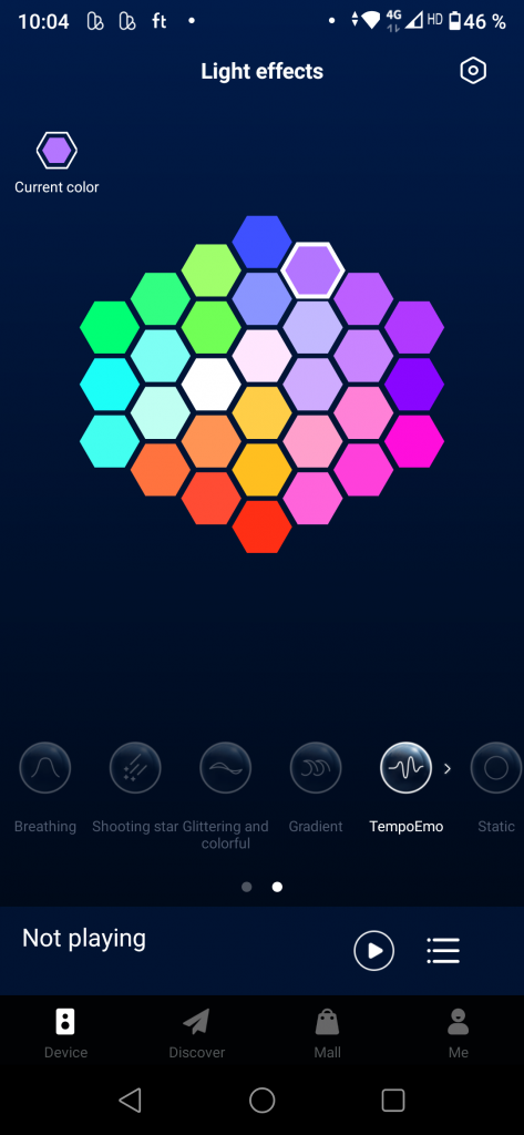 Edifier QD35 Bluetooth-Lautsprecher LED Screenshot 2