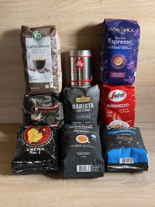 Espressobohne Gruppenbild