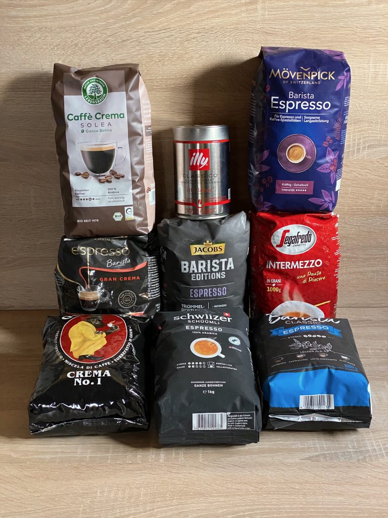 Espressobohne Gruppenbild