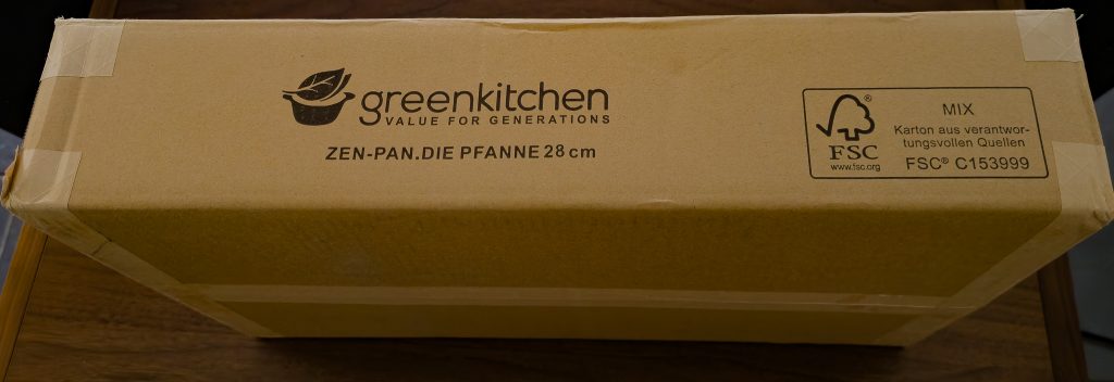 GreenKitchen ZEN-Pan Pfanne Umverpackung