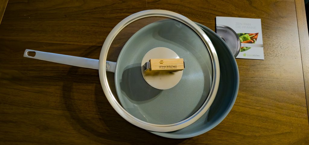GreenKitchen ZEN-Pan Pfanne mit Glasdeckel