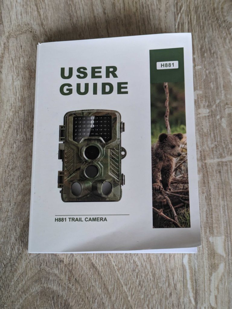 Handbuch der Coolife H881 Wildkamera