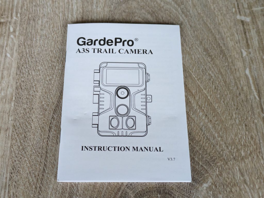 Handbuch der GardePro A3S Wildkamera