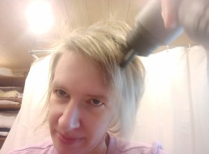 HappyGoo Haartrockner, Haare föhnen mit dem Kammaufsatz