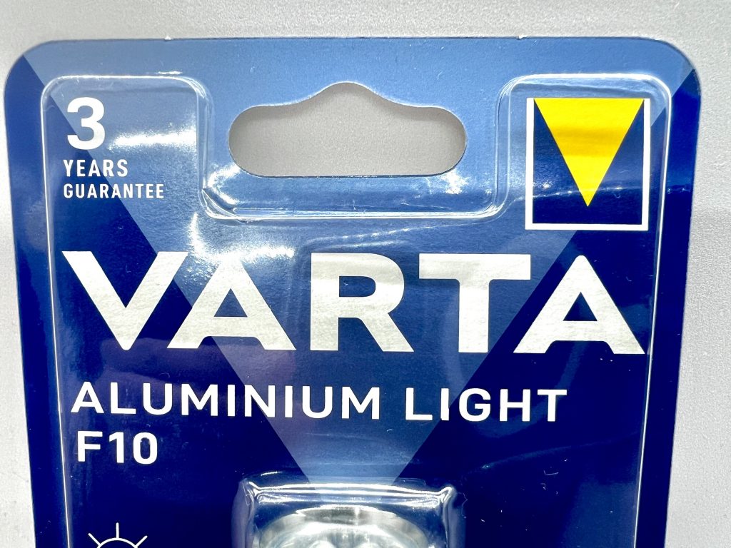 VARTA F10 Taschenlampe Originalverpackung