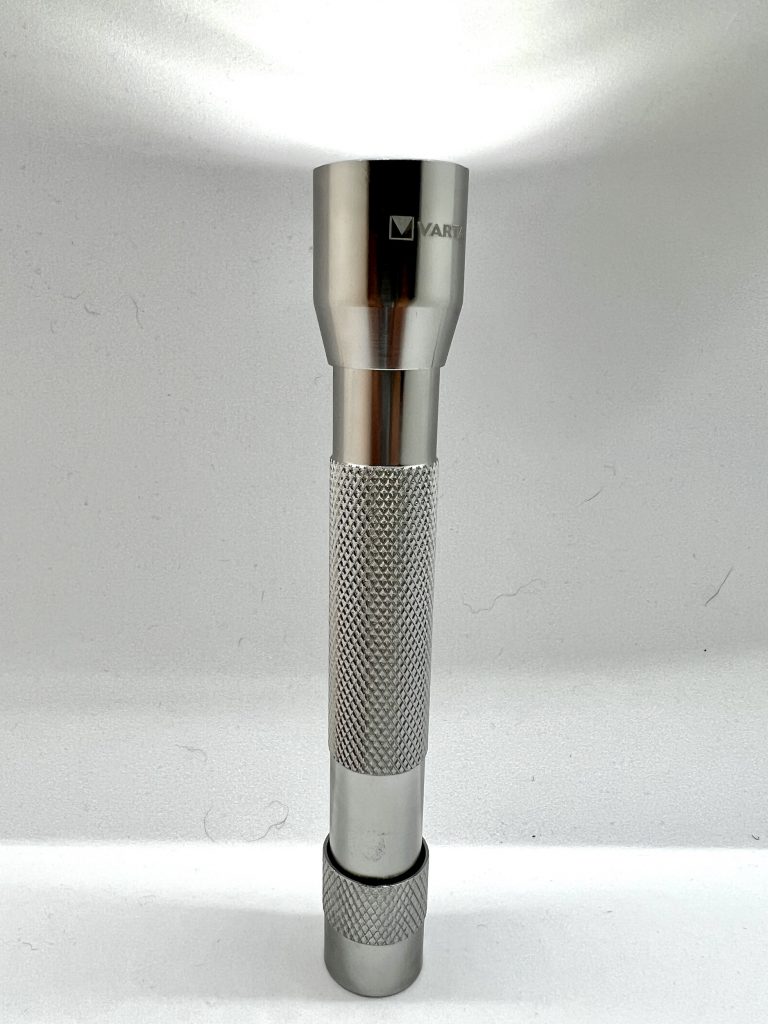 VARTA F10 Taschenlampe eingeschaltet