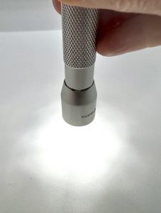 VARTA F10 Taschenlampe eingeschaltet