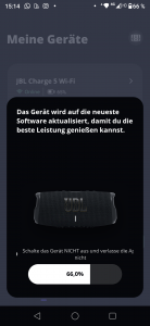 JBL Charge 5 Wi-Fi Screenshot Update