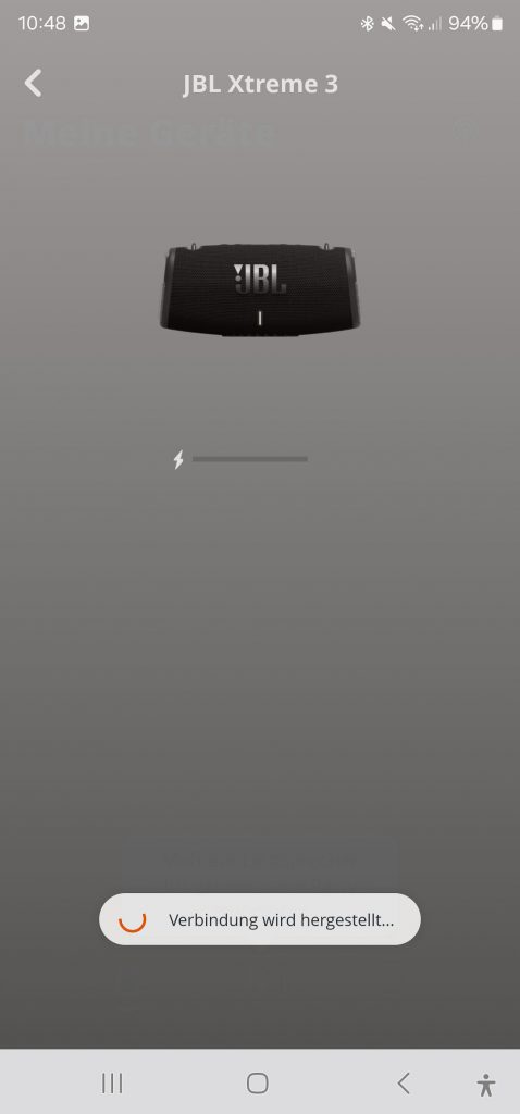JBL Xtreme 3 koppeln mit App