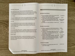 KESSER®-Yogamatte Gebrauchsanleitung