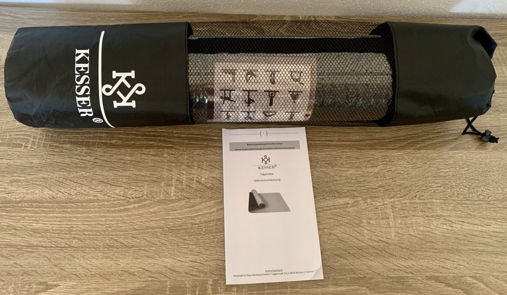 KESSER®-Yogamatte im Auslieferungszustand