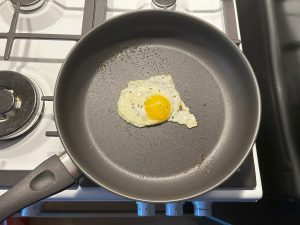 Klamer Profi Pfanne Test Spiegelei