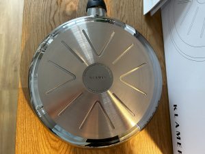 Klamer Profi Pfanne Unterseite