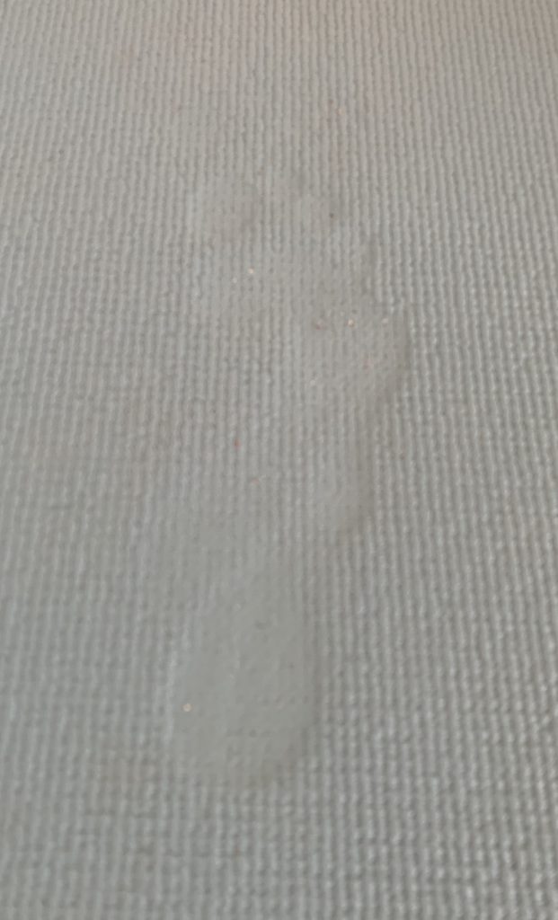 LILENO SPORTS Yogamatte Materialqualität-Fußabdruck