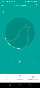 Libratone Zipp 2 App Screenshot