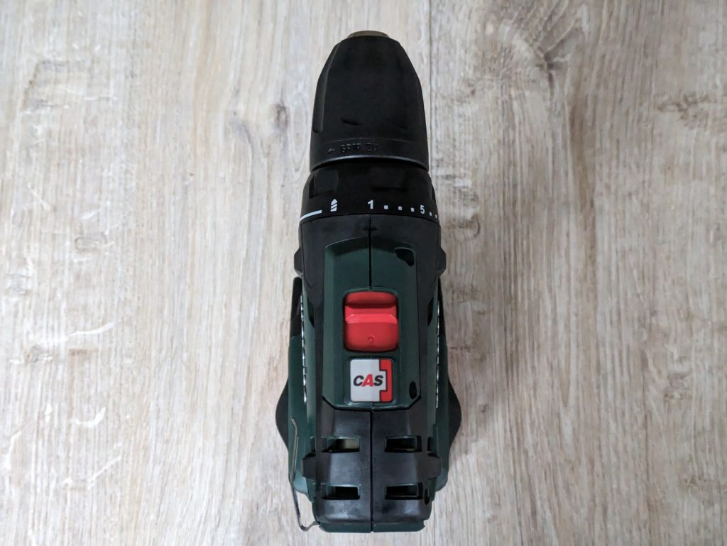 Metabo BS 18 Akku-Bohrschrauber von oben