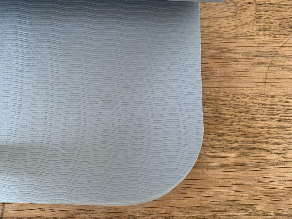 Oak & Tea Yogamatte Nahaufnahme Oberflächenstruktur Unterseite