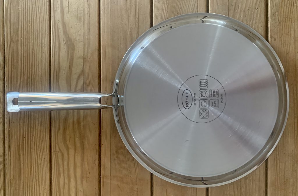 RÖSLE Elegance beschichtete Pfanne von unten