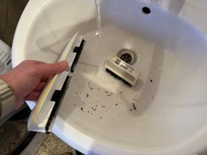 Reinigung der Wischer des Kärcher FC7 Cordless Extra Hartbodenreinigers