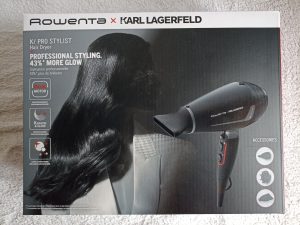 Rowenta X Karl Lagerfeld Haartrockner, Verpackung Vorderseite