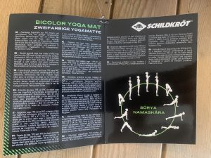 Schildkröt ‎960067 Yogamatte geöffneter Flyer