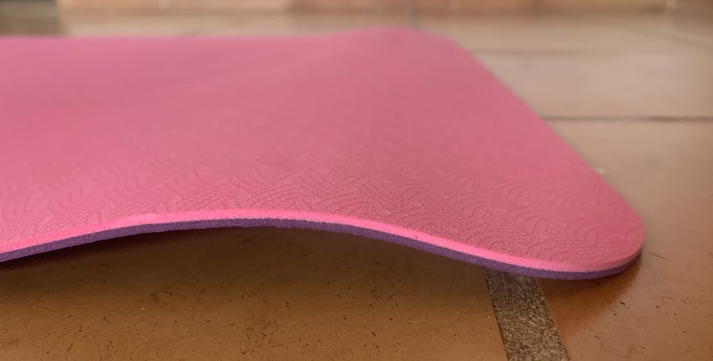 Schildkröt ‎960067 Yogamatte minimal eingerolltes Ende der anderen Seite