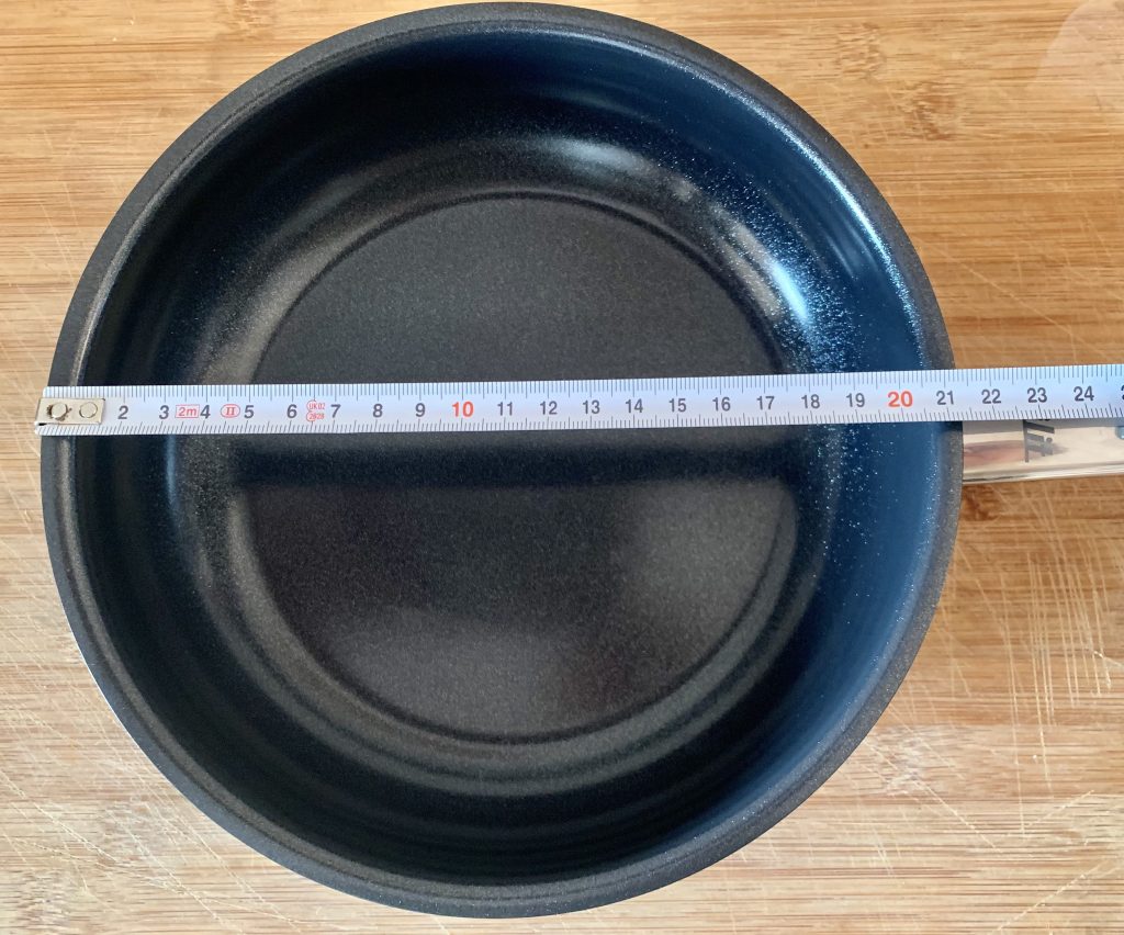 Silit Talis beschichtete Pfanne Durchmesser von Pfannenrand zu Pfannenrand