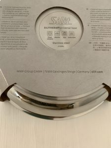 Silit Talis beschichtete Pfanne Verpackungsinformationen auf der Rückseite Teil 3