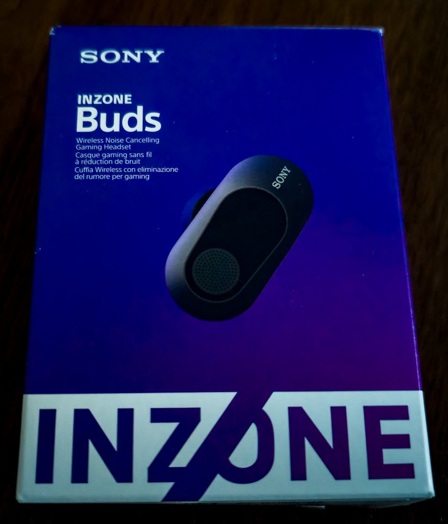 Sony INZONE Buds In-Ear-Gaming-Headset Verpackung