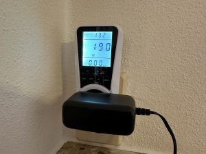 Stromverbrauch des Kärcher FC7 Cordless Extra Hartbodenreiniger beim Laden