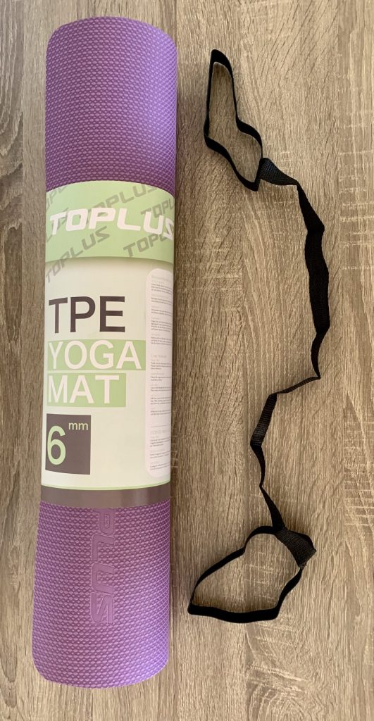 TOPLUS-Yogamatte mit Trageband