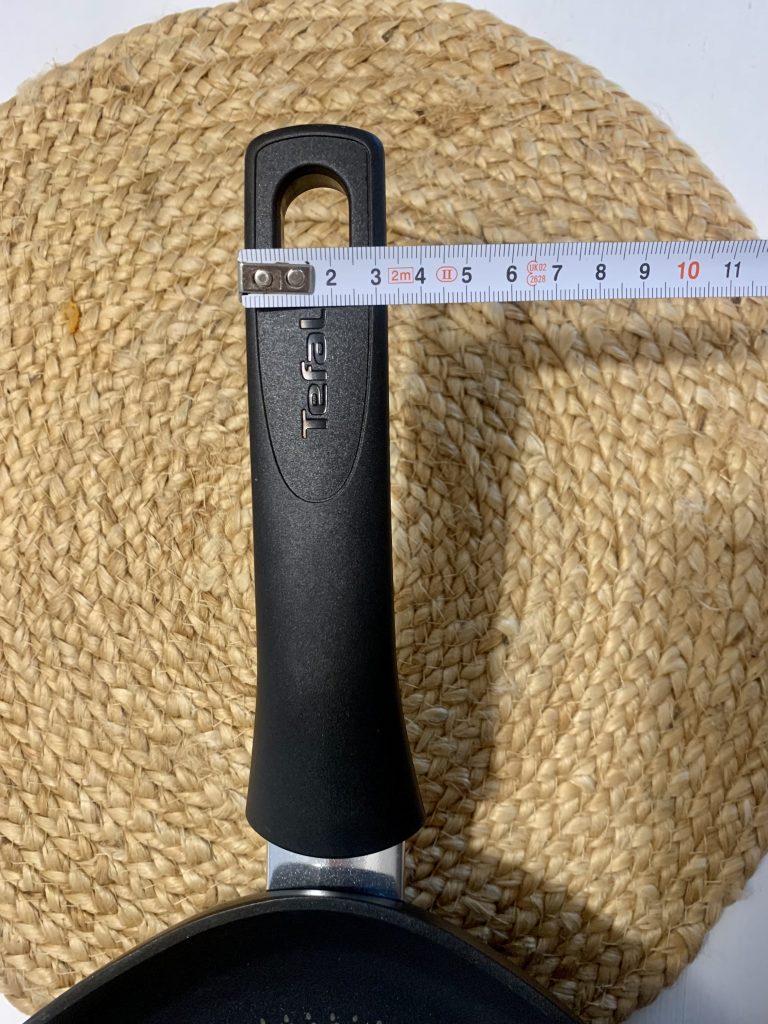 Tefal C26770 Start’Easy Triangle beschichtete Dreieckspfanne Griffbreite