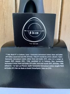 Tefal C26770 Start’Easy Triangle beschichtete Dreieckspfanne Produktinformationen Verpackung