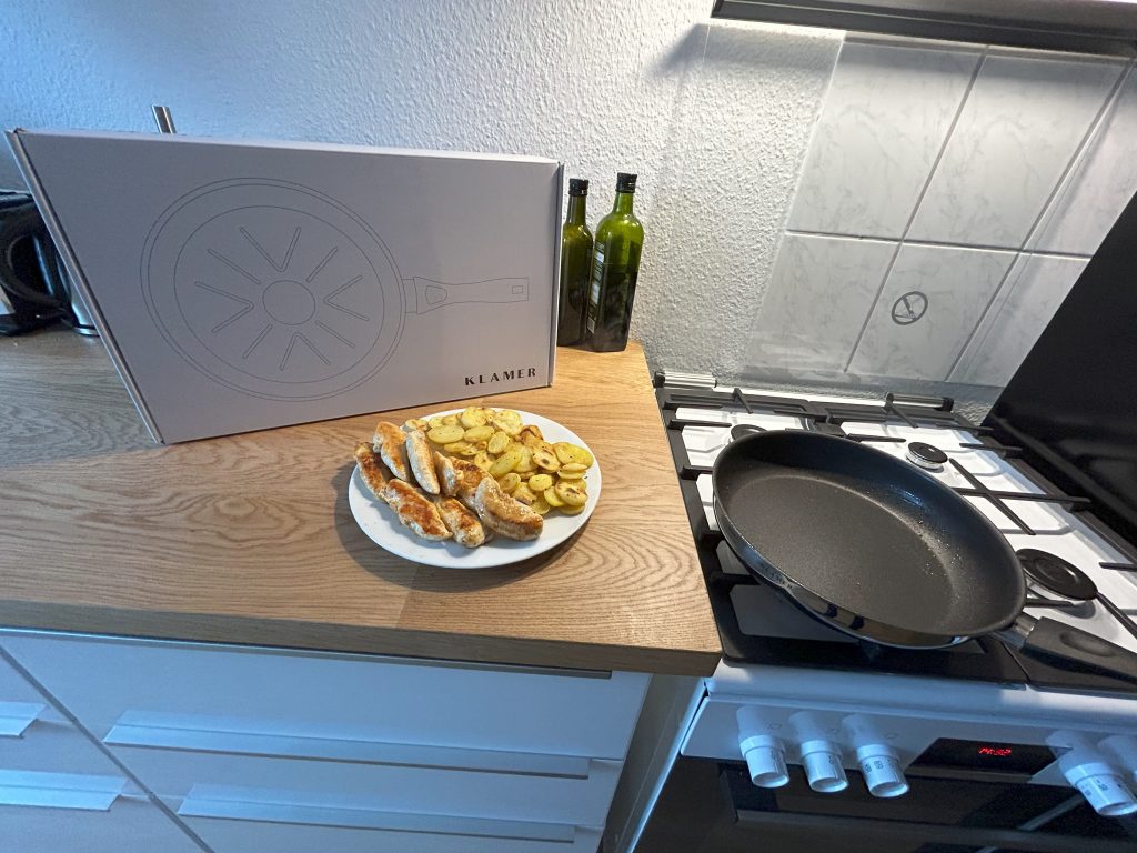 Test Klamer Profi Pfanne
