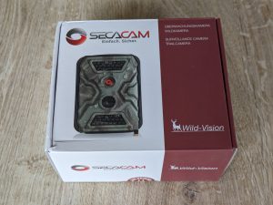 Verpackung der SECACAM Wild-Vision Wildkamera