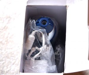Waterpik WP-563 Cordless Advanced Packung offen