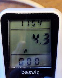 Waterpik WP-660EU Stromverbrauch