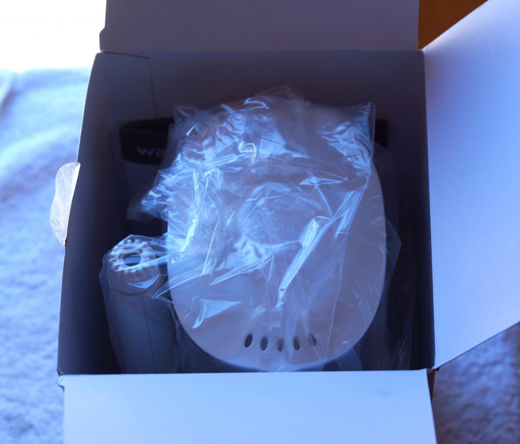 Waterpik WP-660EU geöffnete Verpackung