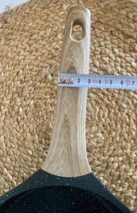 ZUOFENG beschichtete Pfanne Griffbreite