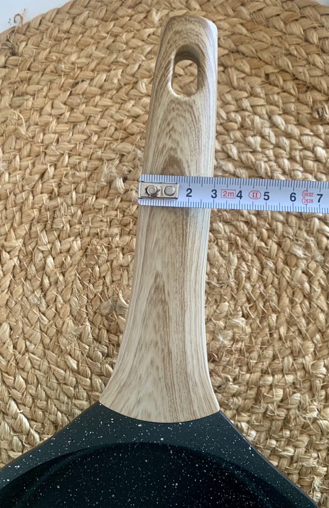 ZUOFENG beschichtete Pfanne Griffbreite
