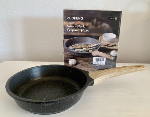 ZUOFENG beschichtete Pfanne mit angeschraubtem Griff