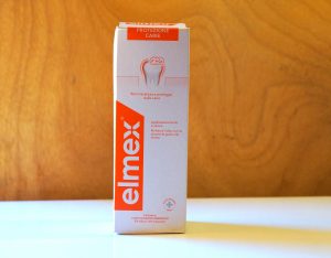 elmex Kariesschutz Mundspülung Verpackung