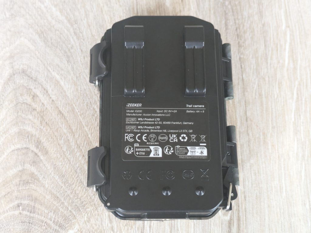 iZEEKER iG200 Wildkamera von hinten